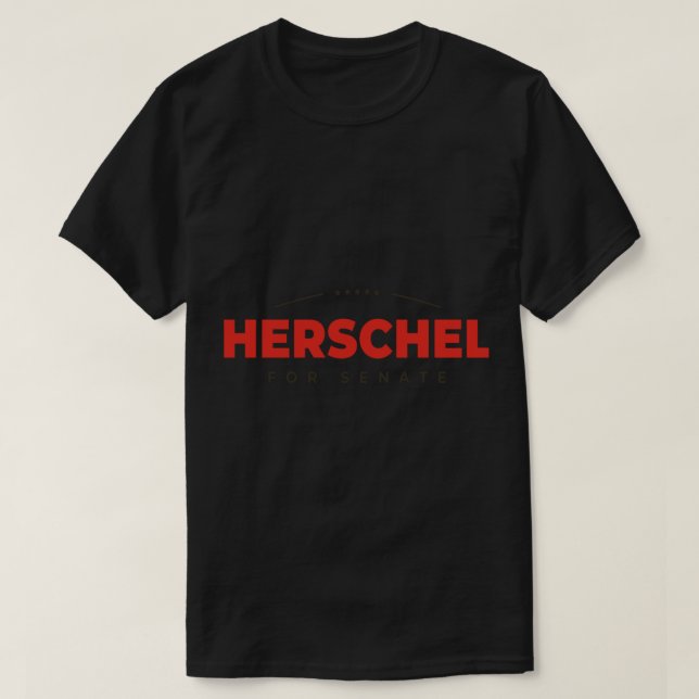 T-shirt Herschel Walker pour le Sénat (Design devant)