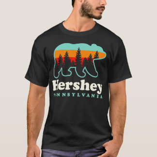 T-shirt Hershey Pennsylvanie Randonnée de vacances Ours de