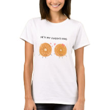 He's my everything Bagel Love Couple Kawaii 