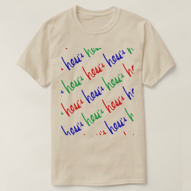 T-shirt Hess (Design devant)