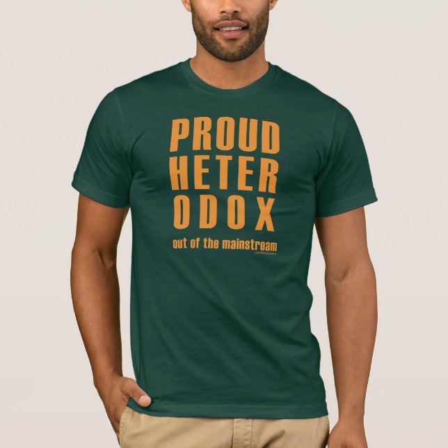 T-shirt Hétérodoxe fier (Devant)