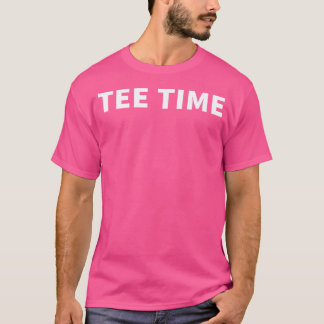 T-shirt Heure de départ au golf