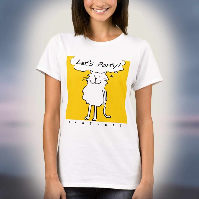 T-shirt Heure de la partie Amoureux des chats (Créateur téléchargé)