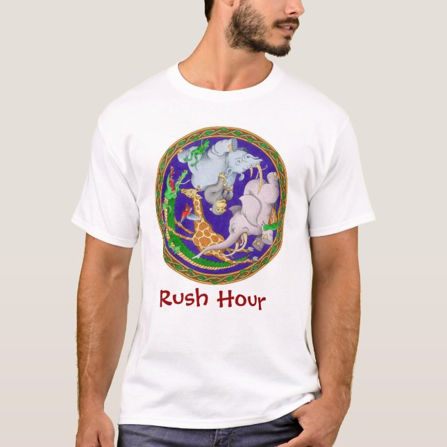 T-shirt Heure de pointe (Devant)