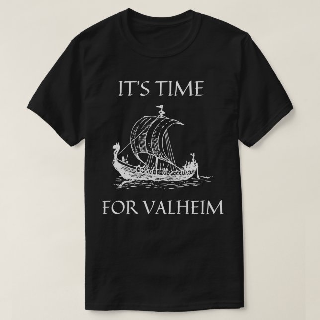 T-shirt Heure de Valheim (Design devant)