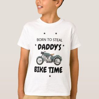 T-shirt Heure de vélo papa