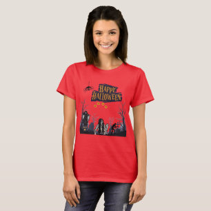 T-shirt Heure des Sorciers murmures rouge