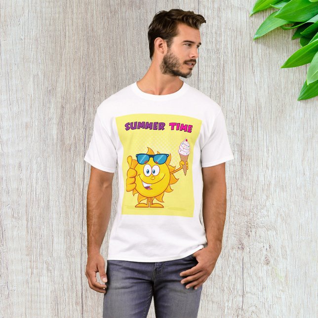 T-shirt Heure d'été (Créateur téléchargé)