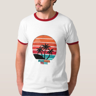 T-shirt HEURE D'ÉTÉ Coloré