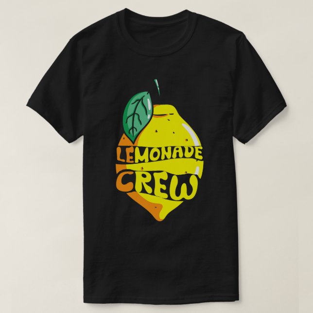 T-shirt Heure d'été de l'équipage de limonade Consommation (Design devant)