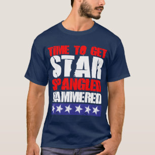 T-shirt Heure d'obtenir l'étoile ornée de paillettes