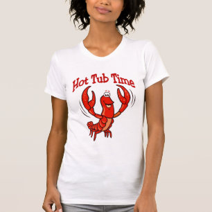T-shirt Heure du bain à remous à la langouste