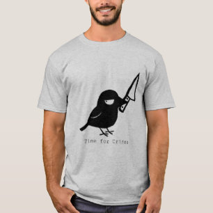 T-shirt Heure du Corbeau pour les crimes