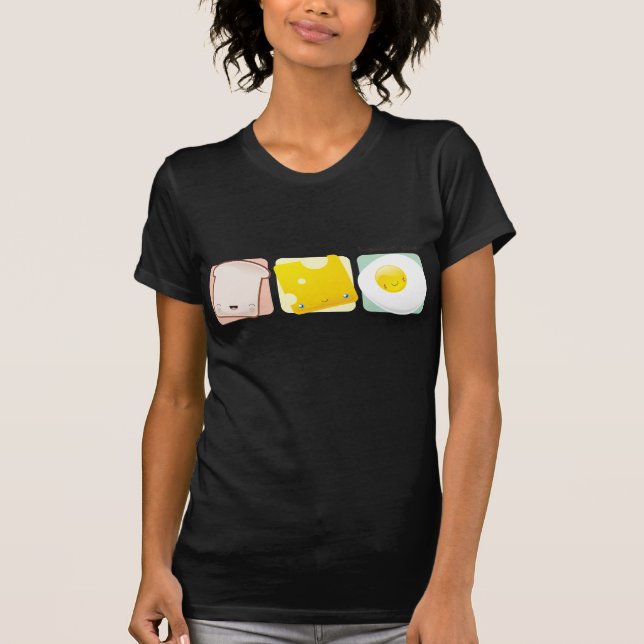 T-shirt Heure du petit déjeuner Chemise (Devant)