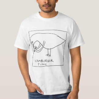 T-shirt Heure Hamburger