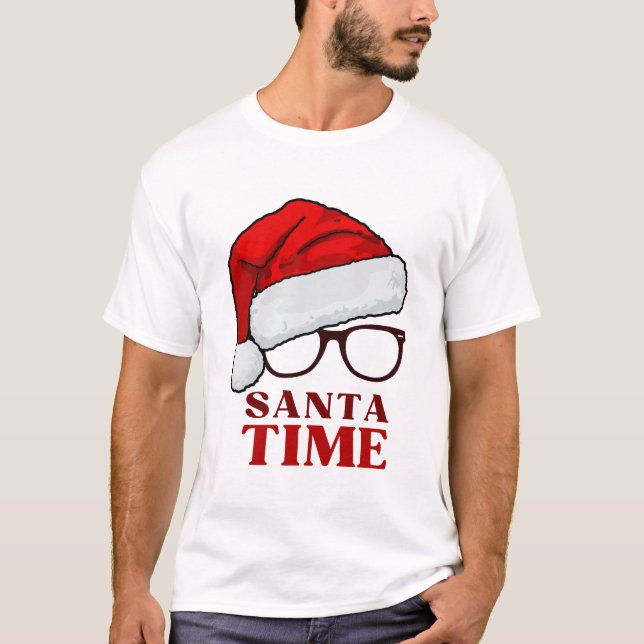 T-shirt Heure père Noël (Devant)