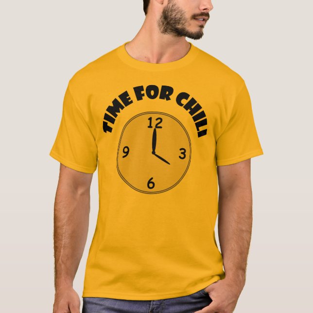 T-shirt Heure pour le piment (Devant)