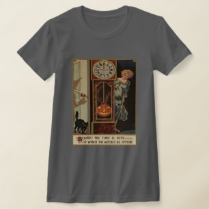 T-shirt Heure vintage de prescription d'Halloween