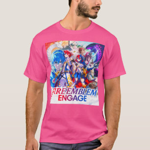 T-shirt Heures De Feu De Jeu Emblem Engager