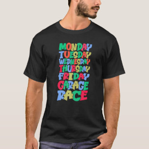 T-shirt Heures de travail Lundi Mercredi Vendredi Samedi R