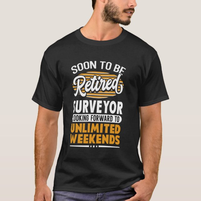 T-shirt Heures illimitées Surveyor Retraité (Devant)
