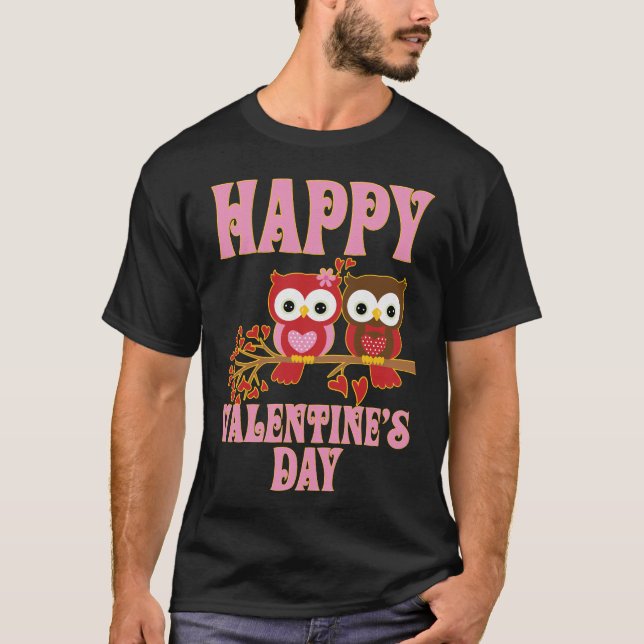 T-shirt Heureuse Sainte-Valentin (Devant)