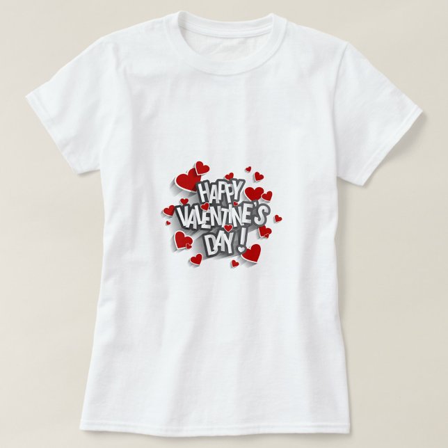 T-shirt Heureuse Sainte-Valentin (Créateur téléchargé)