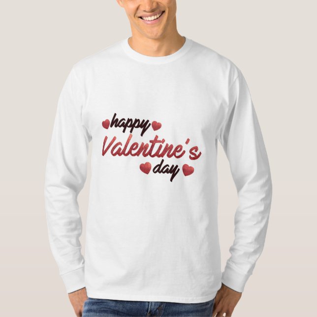 T-shirt Heureuse Sainte-Valentin (Devant)