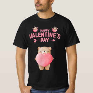 T-SHIRT HEUREUSE SAINTE-VALENTIN VALENTINE BEAR