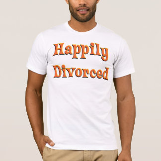 T-shirt Heureusement Divorcé !