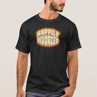 T-shirt Heureusement Divorcé Mignonne Drôle Divorce Party