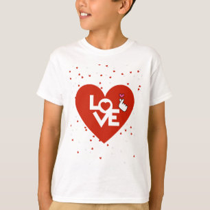 T-shirt Heureuses Saintes-Valentin garçons