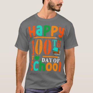 T-shirt heureux 100 jours d'école 48