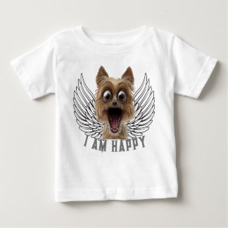 T-SHIRT HEUREUX BÉBÉ