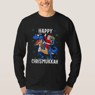 T-shirt Heureux Chrismukkah Funny Hanoukka Noël juif
