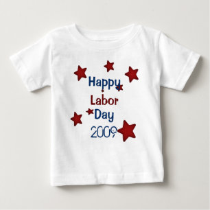 T-shirt heureux de Fête du travail