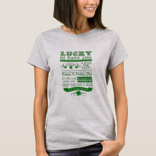 T-shirt Heureux De Vous Avoir
