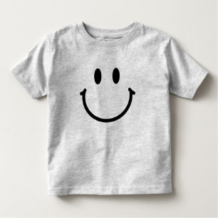 T-shirt heureux d'enfant en bas âge de visage