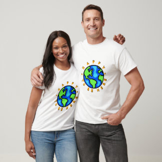 T-shirt Heureux d'être ici sur terre