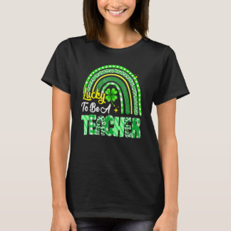 T-shirt Heureux D'Être Un Enseignant St patrick D'Enseigna