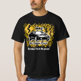 T-shirt Heureux endroit mais, aujourd'hui je suis dans le