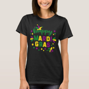 T-shirt Heureux Mardi Gras Nola Mardi Gras