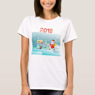 T-shirt heureux nouvel an 2019