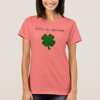 T-shirt Heureux par le mariage