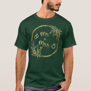 T-shirt Heureux pour toujours Félicitations pour votre mar