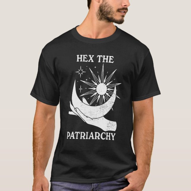 T-shirt Hex The Patriarchy Halloween Feminist Witch Witche (Devant)