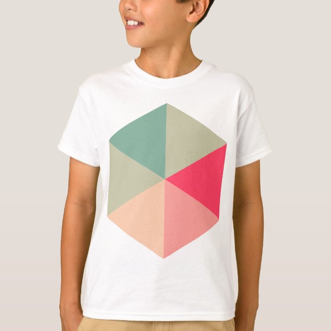 T-shirt Hexagon couleur 04 (Devant)