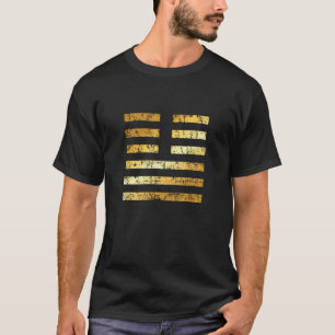 T-shirt Hexagram 11 Paix Vintage Jaune I CHING