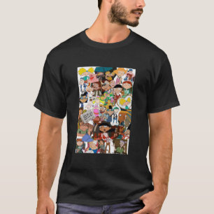 T-shirt Hey Arnold's All Character Classic