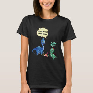 T-shirt Hey As-Tu Mangé Unicorn Dinosaur Plaisanter Dino